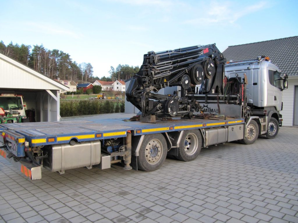 Scania R480 tuned to 550 HP