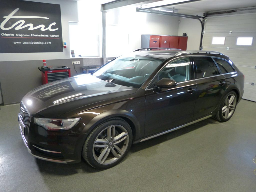 Audi A6 Allroad 204 HP tuned to 263 HP / 550 Nm