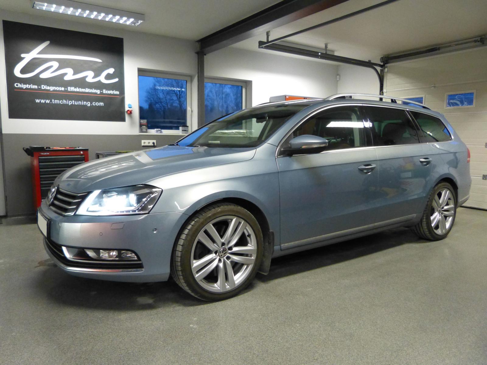 Läs mer om artikeln VW Passat 3,6 FSI R36 – 299 HK + 27 HK / 30 Nm and DSG programming