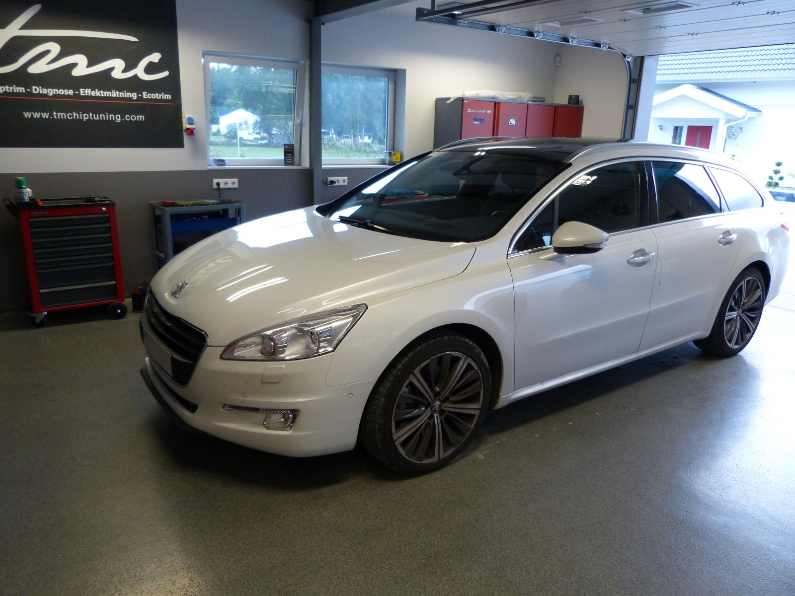 Läs mer om artikeln Peugeot 508 – 2,2 HDI – 204 HP + 30 HK / 60 Nm