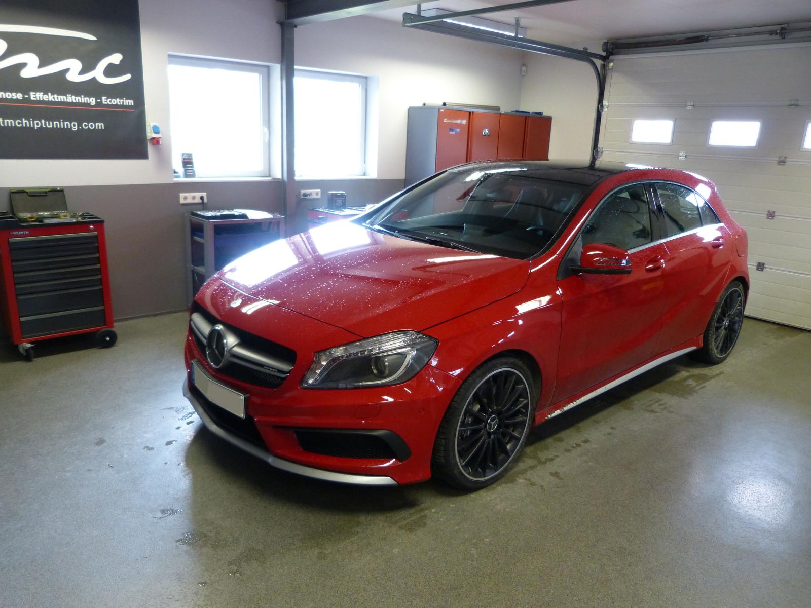 Läs mer om artikeln Mercdes A45 AMG + 40 HP and 80 Nm