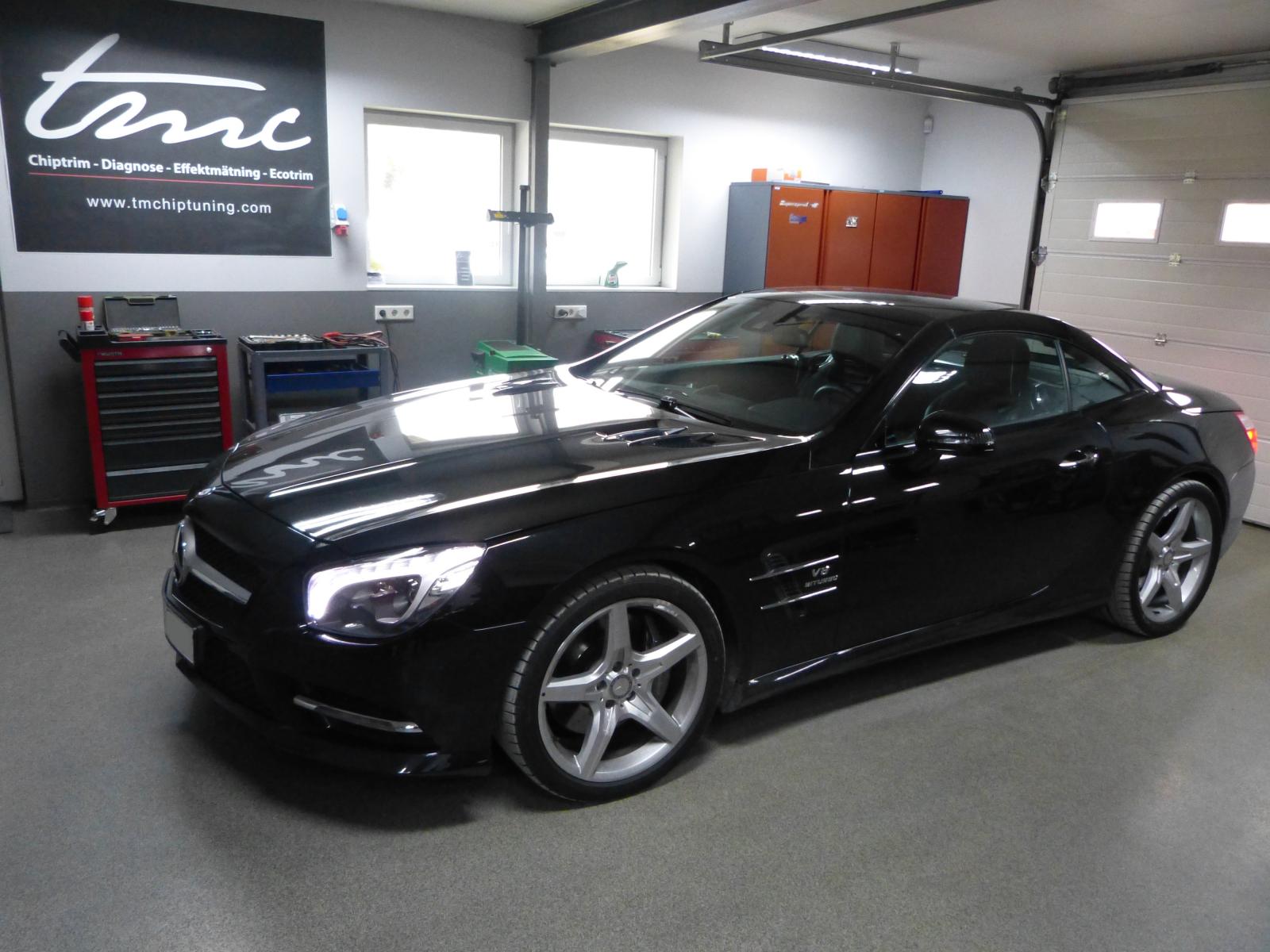 Läs mer om artikeln Mercedes SL 500 4,7l V8 Biturbo 435 HP / 700 Nm + 75 HP / 120 Nm